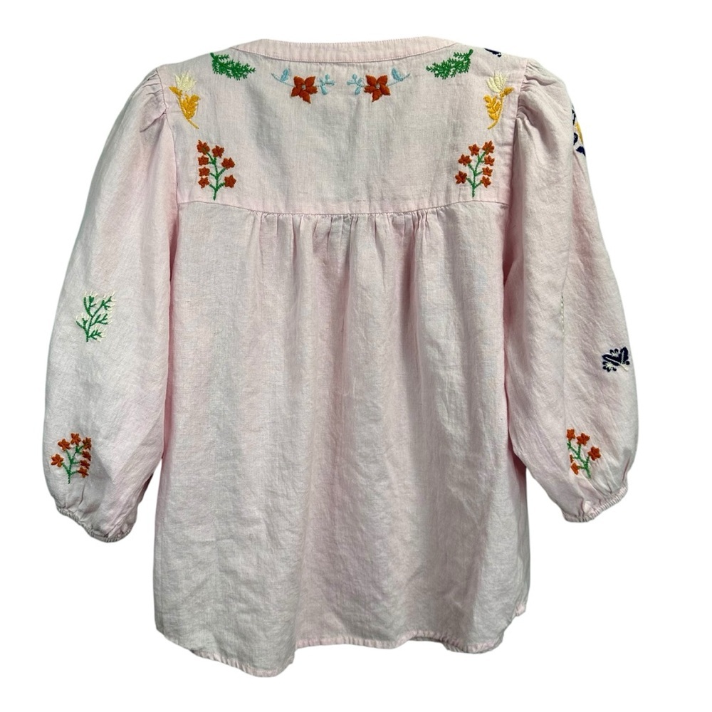Roller Rabbit Afina Embroidery Michi Top - Picture 5 of 7